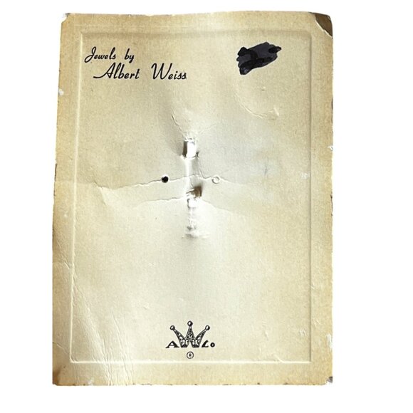 Vintage Albert Weiss Yellow & White Daisy Enamel Gold Tone Brooch Pin 3 Inches F - Picture 5 of 7